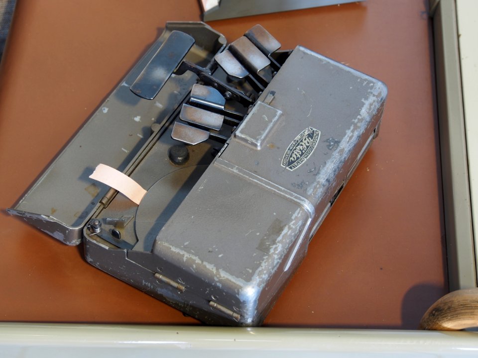 Museum Verbindingsdienst, Blista BlindenStudienAnstalt gerät bild1