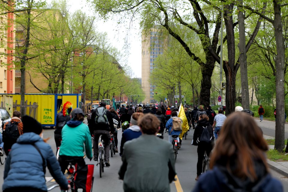 MyGruni 1st may demonstration Berlin 2021 Hermannplatz to Großer Stern 49