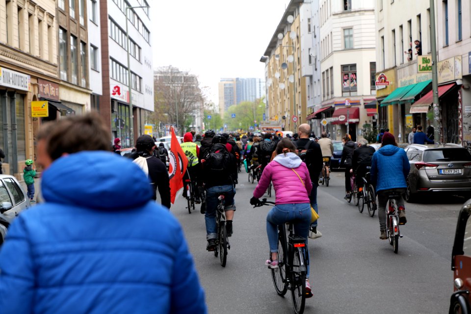 MyGruni 1st may demonstration Berlin 2021 Hermannplatz to Großer Stern 38