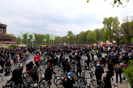 MyGruni 1st may demonstration Berlin 2021 Großer Stern 37