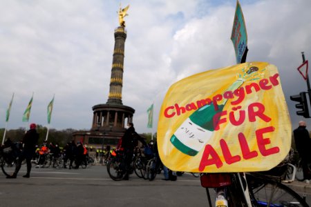 MyGruni 1st may demonstration Berlin 2021 Großer Stern 16