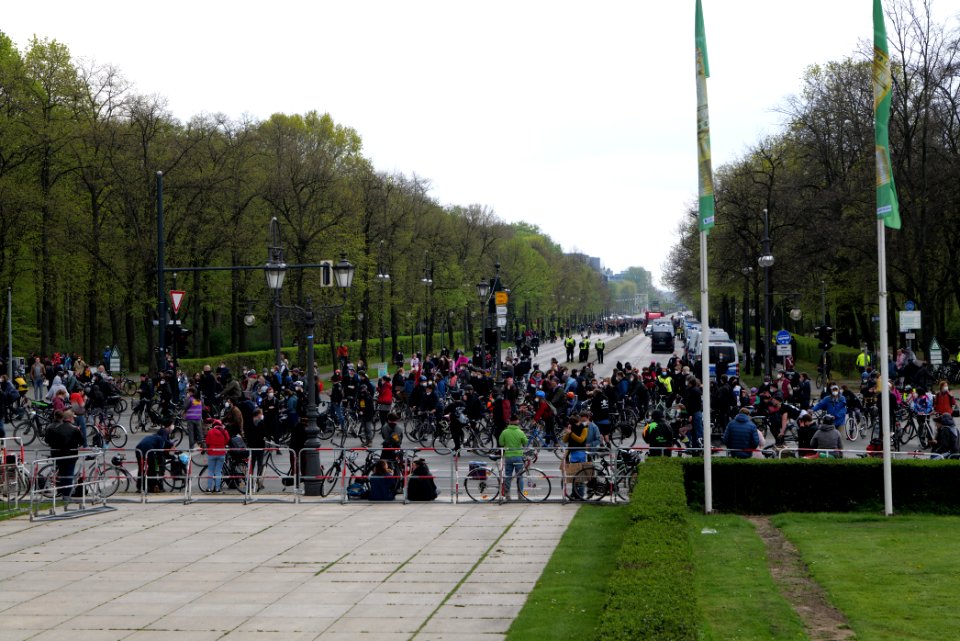 MyGruni 1st may demonstration Berlin 2021 Großer Stern 09
