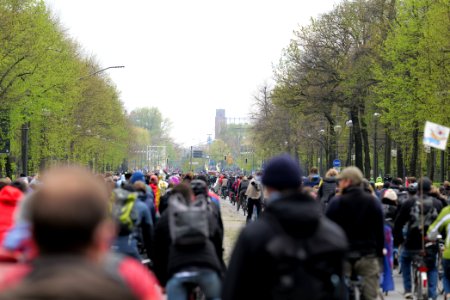 MyGruni 1st may demonstration Berlin 2021 Großer Stern to Grunewald 20