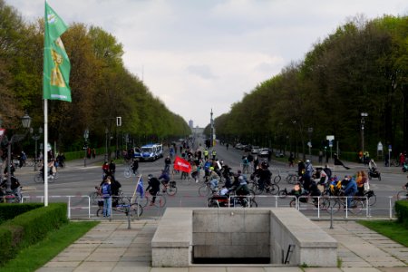 MyGruni 1st may demonstration Berlin 2021 Großer Stern 04