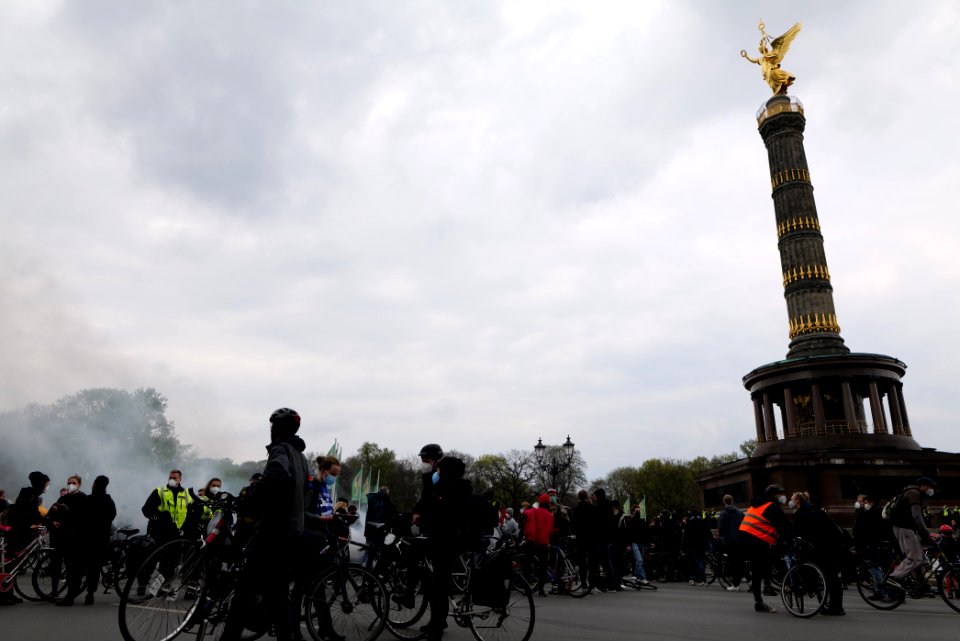MyGruni 1st may demonstration Berlin 2021 Großer Stern 29