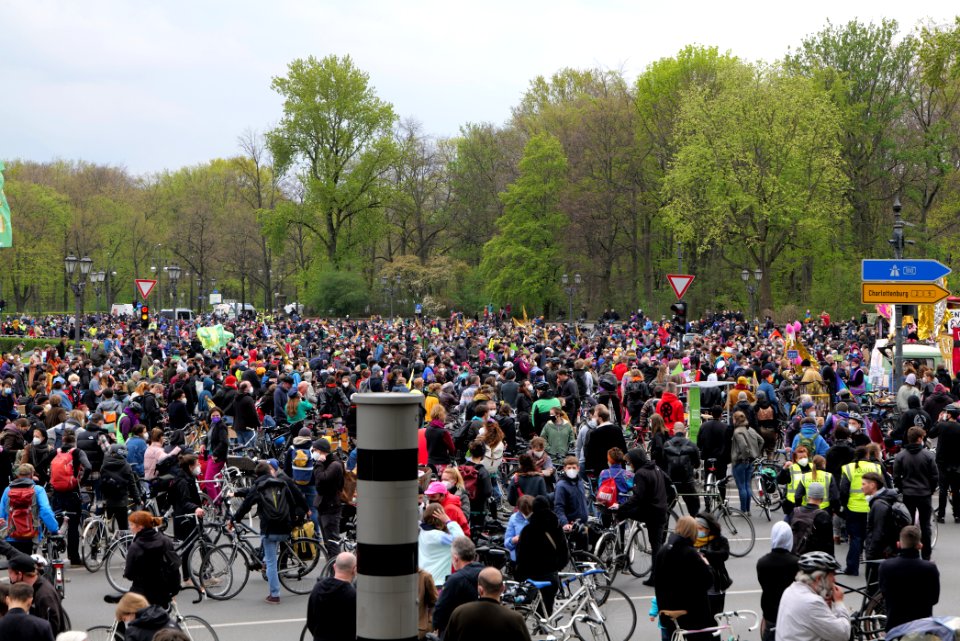 MyGruni 1st may demonstration Berlin 2021 Großer Stern 44