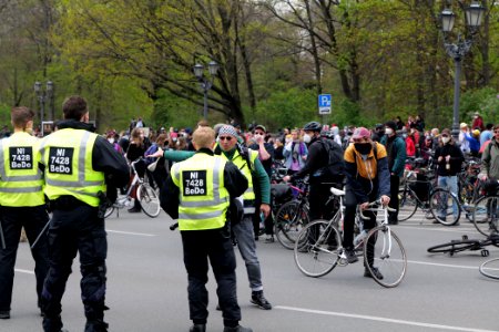 MyGruni 1st may demonstration Berlin 2021 Großer Stern 31