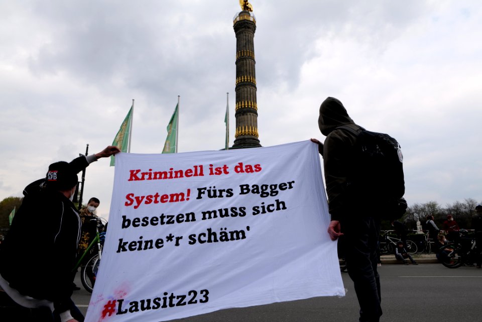 MyGruni 1st may demonstration Berlin 2021 Großer Stern 24