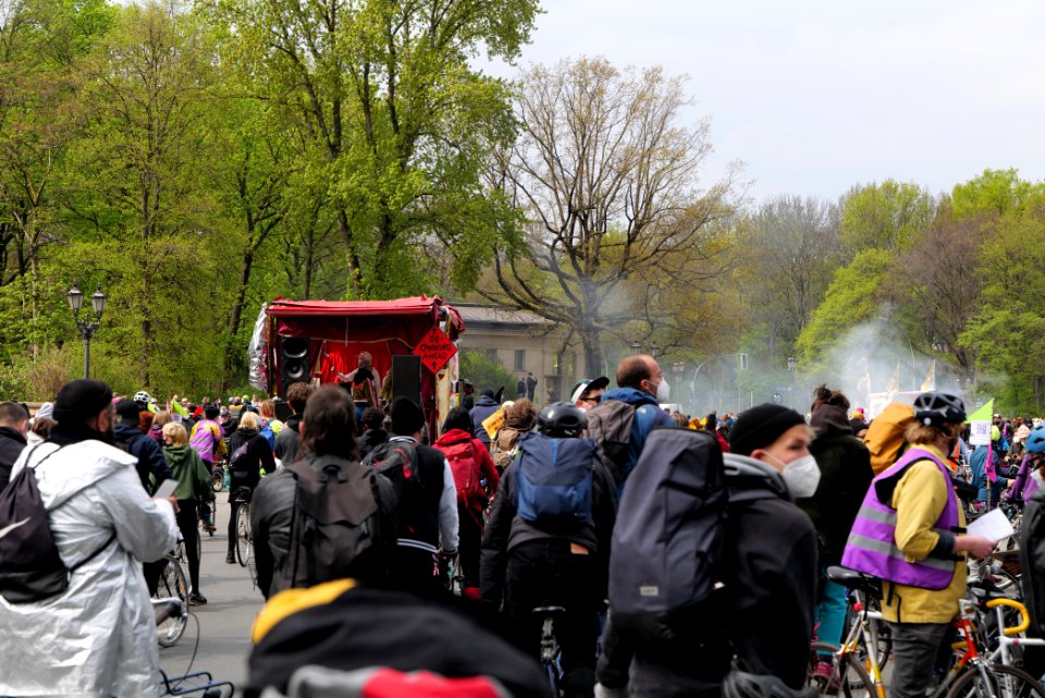 MyGruni 1st may demonstration Berlin 2021 Großer Stern 18