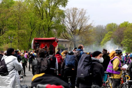 MyGruni 1st may demonstration Berlin 2021 Großer Stern 18