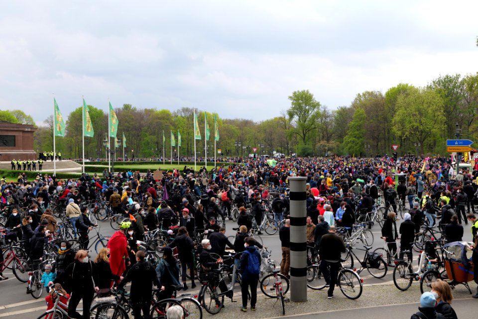 MyGruni 1st may demonstration Berlin 2021 Großer Stern 50