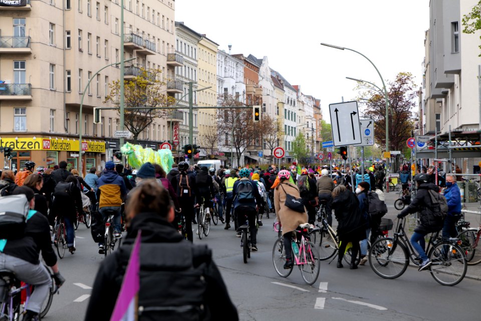 MyGruni 1st may demonstration Berlin 2021 Hermannplatz to Großer Stern 16