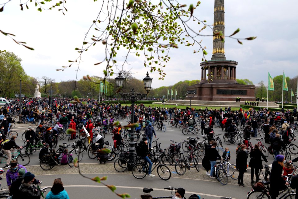 MyGruni 1st may demonstration Berlin 2021 Großer Stern 47