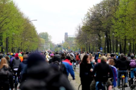 MyGruni 1st may demonstration Berlin 2021 Großer Stern to Grunewald 18