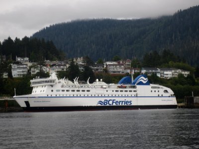 MV Northern Adventure at the Prince Rupert Ferry Terminal