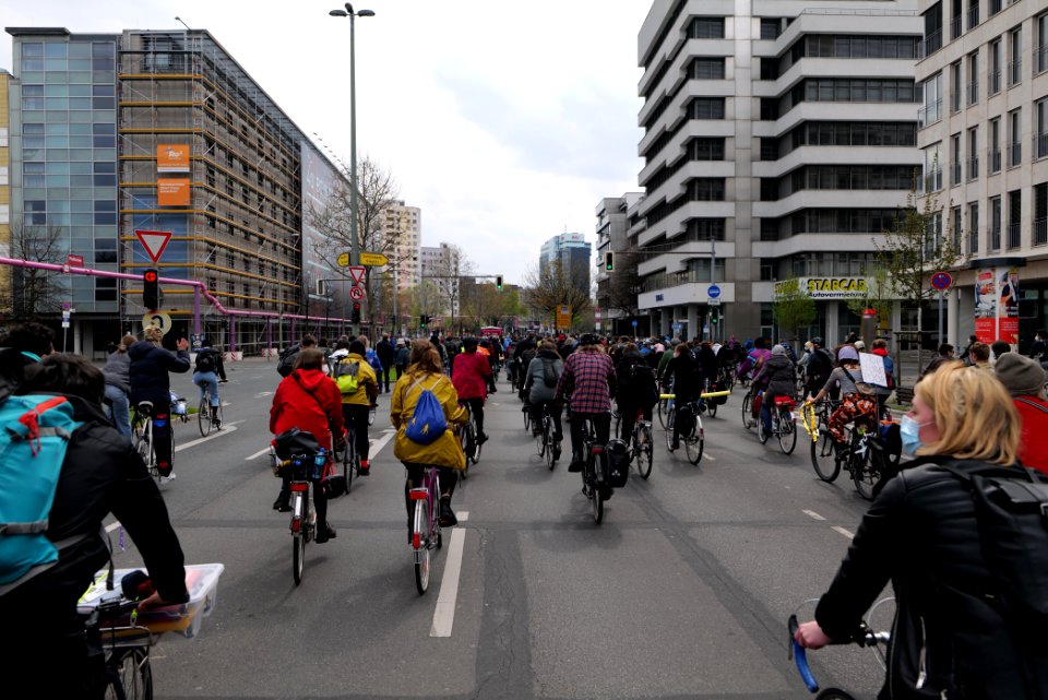 MyGruni 1st may demonstration Berlin 2021 Großer Stern to Grunewald 45