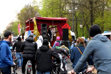 MyGruni 1st may demonstration Berlin 2021 Großer Stern to Grunewald 03