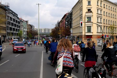 MyGruni 1st may demonstration Berlin 2021 Hermannplatz to Großer Stern 24