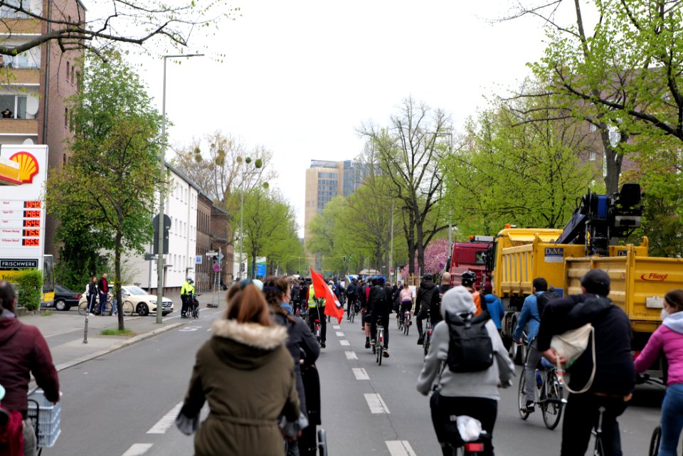 MyGruni 1st may demonstration Berlin 2021 Hermannplatz to Großer Stern 41