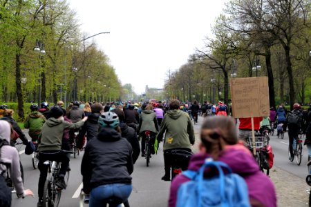 MyGruni 1st may demonstration Berlin 2021 Großer Stern to Grunewald 32