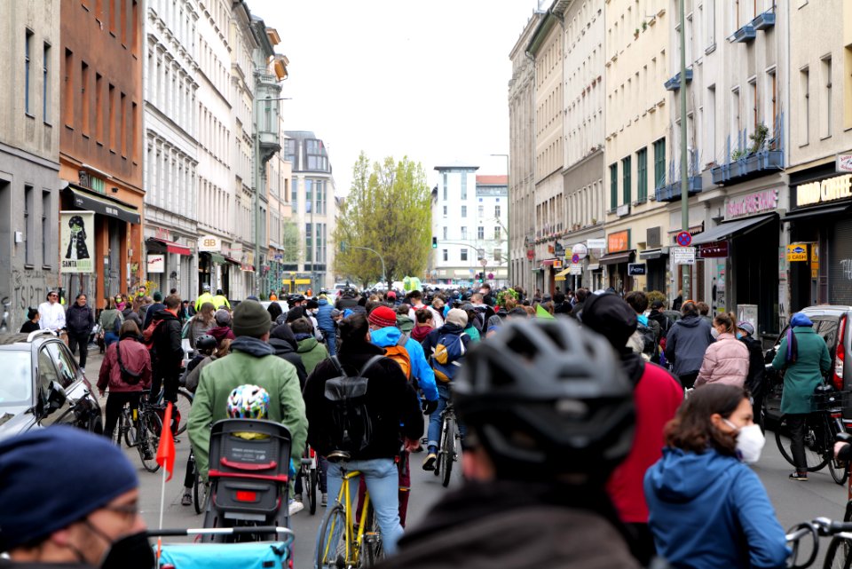 MyGruni 1st may demonstration Berlin 2021 Hermannplatz to Großer Stern 34