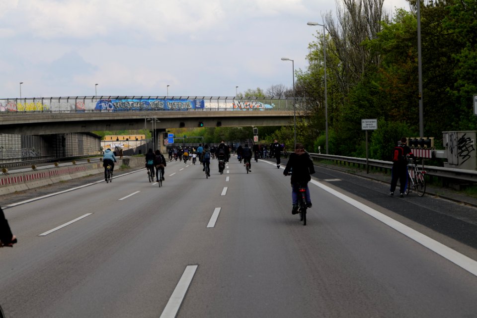 MyGruni 1st may demonstration Berlin 2021 Grunewald to Hermannplatz 91