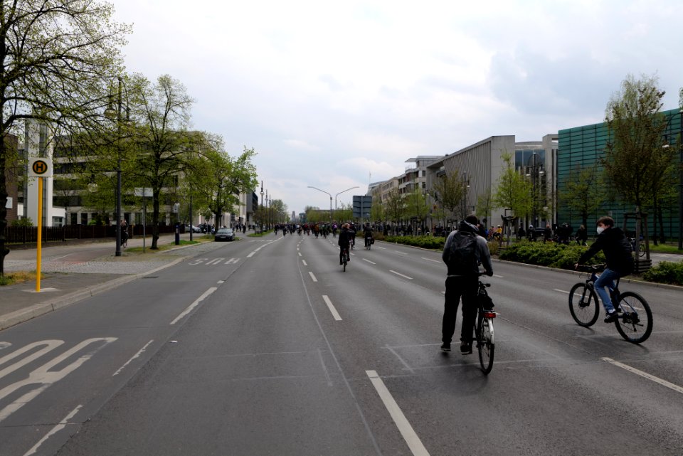 MyGruni 1st may demonstration Berlin 2021 Großer Stern to Grunewald 37