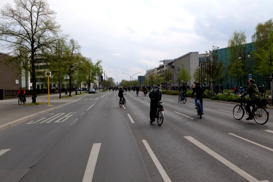 MyGruni 1st may demonstration Berlin 2021 Großer Stern to Grunewald 36