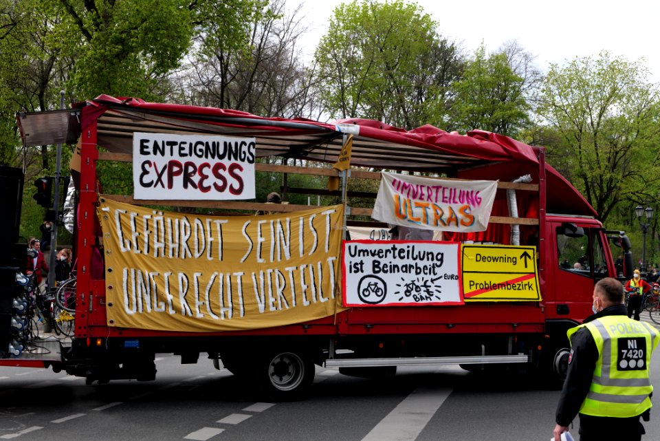 MyGruni 1st may demonstration Berlin 2021 Großer Stern 14