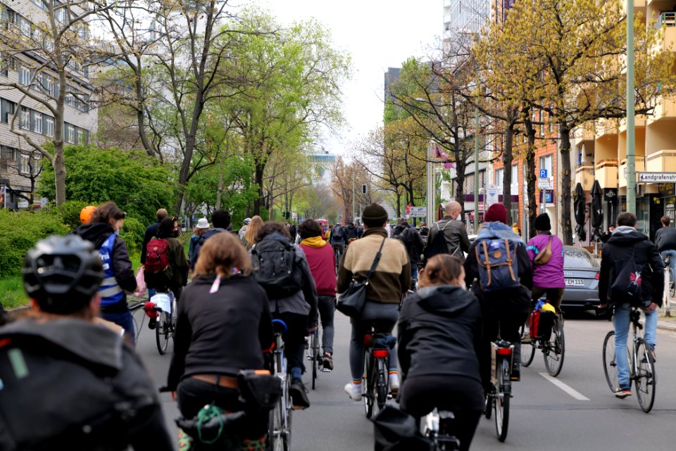 MyGruni 1st may demonstration Berlin 2021 Großer Stern to Grunewald 50