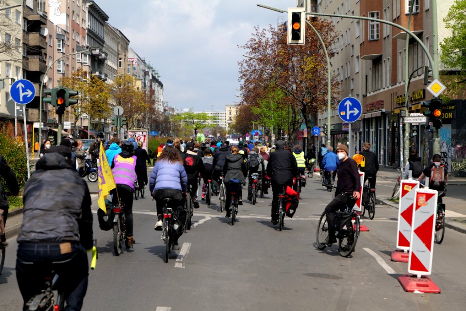 MyGruni 1st may demonstration Berlin 2021 Hermannplatz to Großer Stern 20