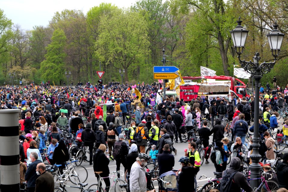 MyGruni 1st may demonstration Berlin 2021 Großer Stern 41