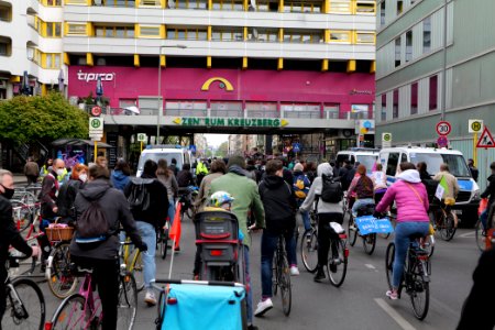 MyGruni 1st may demonstration Berlin 2021 Hermannplatz to Großer Stern 32