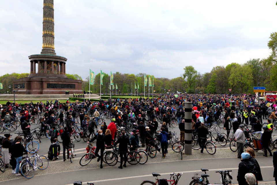 MyGruni 1st may demonstration Berlin 2021 Großer Stern 48