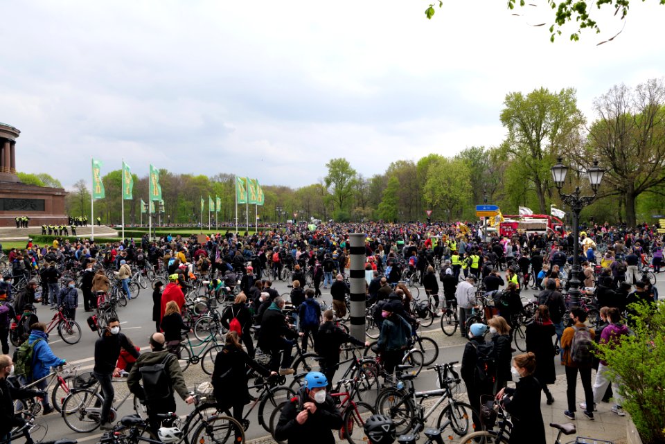MyGruni 1st may demonstration Berlin 2021 Großer Stern 38
