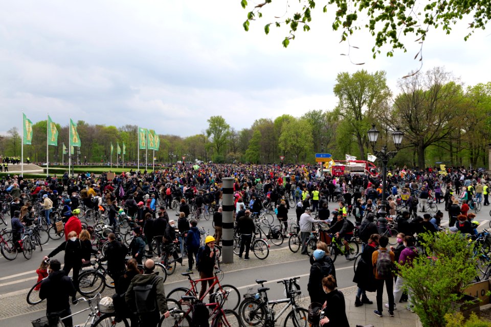 MyGruni 1st may demonstration Berlin 2021 Großer Stern 43