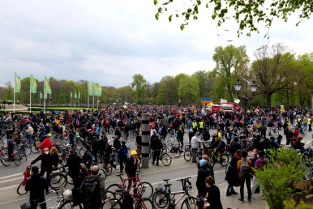 MyGruni 1st may demonstration Berlin 2021 Großer Stern 43
