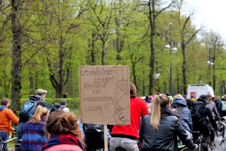 MyGruni 1st may demonstration Berlin 2021 Großer Stern to Grunewald 30