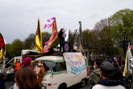 MyGruni 1st may demonstration Berlin 2021 Großer Stern 58
