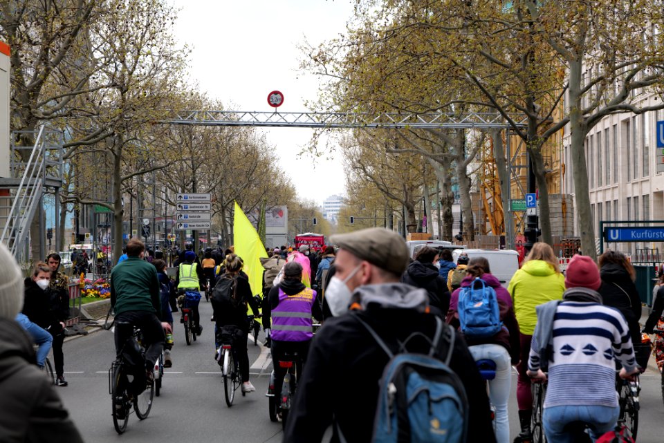 MyGruni 1st may demonstration Berlin 2021 Großer Stern to Grunewald 62