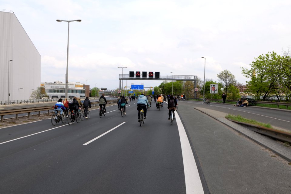 MyGruni 1st may demonstration Berlin 2021 Grunewald to Hermannplatz 88