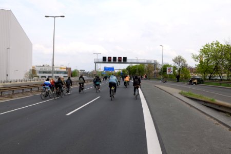 MyGruni 1st may demonstration Berlin 2021 Grunewald to Hermannplatz 88
