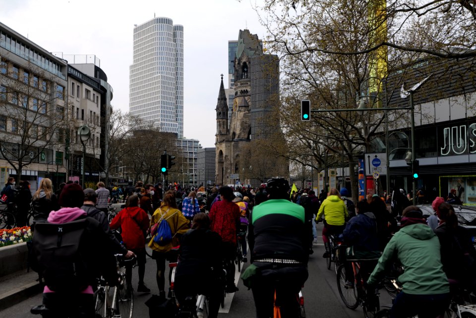 MyGruni 1st may demonstration Berlin 2021 Großer Stern to Grunewald 60