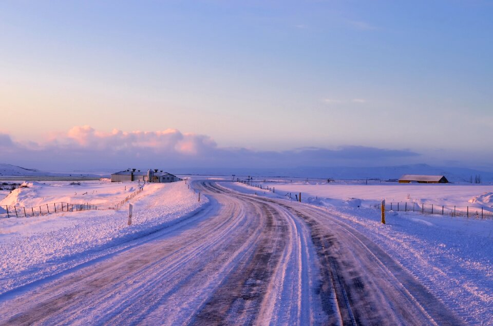 Snow ice farm