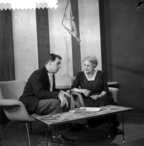 Muziek-mozaiek AVRO-televisie, Wim Duys en Rosa Spier, Bestanddeelnr 912-0342