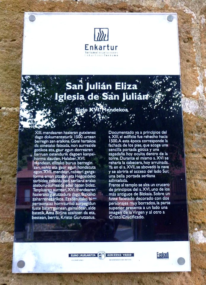 Muskiz - Barrio de San Juan, Iglesia de San Julián 2