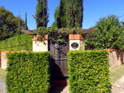 Musket Villa entrance