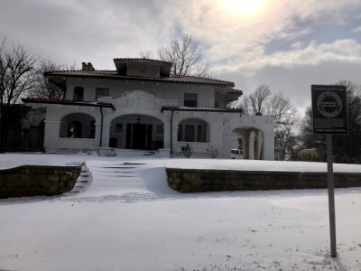 Muskogee snowstorm 2021-02-15 1321 W Okmulgee Ave NE