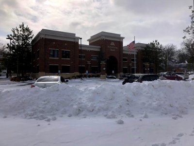 Muskogee snowstorm 2021-02-15 Armstrong Bank NE