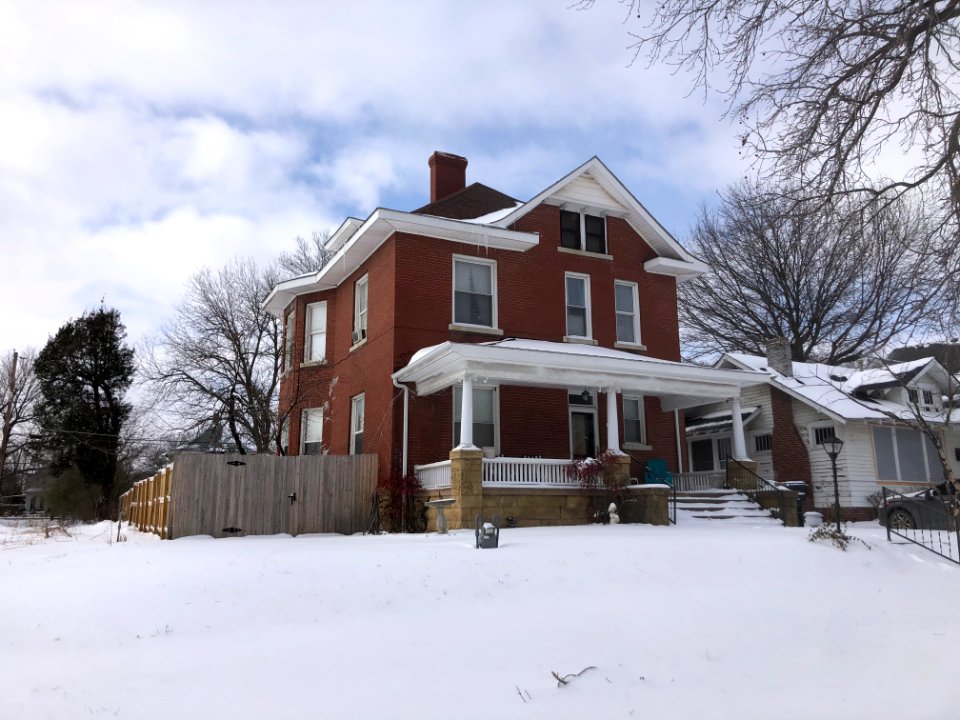 Muskogee snowstorm 2021-02-15 307 N 15th St S